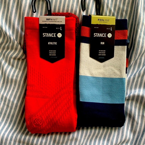 NWT Stance Men’s Large socks.